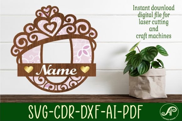 Crown Capital Monogram Letter O SVG Guide