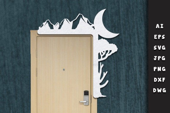 Door Corner Laser Cut SVG Design: A Practical Guide for Makers and Decorators