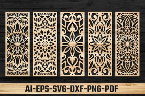 Evaluating Laser Cut Ornamental Panel Template 14 for DIY Decor Projects