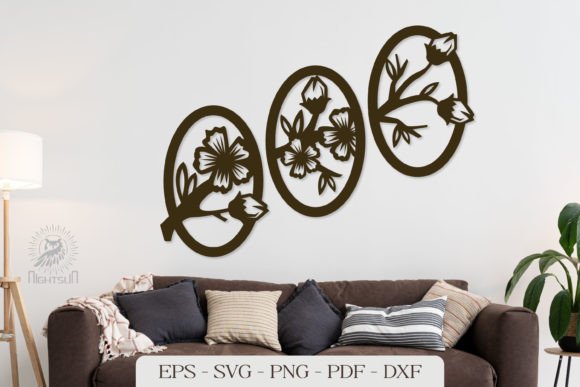Integrating Sakura Branch Wall Decor SVG into Your Creative and Commercial Workflows