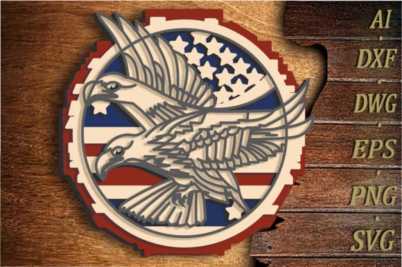 Integrating the American Eagle 3d Layered Mandala SVG into Professional and Creative Workflows