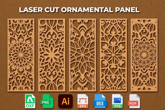 Laser Cut Ornamental Panel Template Guide