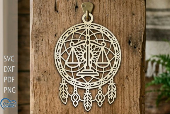 Libra DreamCatcher Laser Cut: Precision Design for Modern Makers