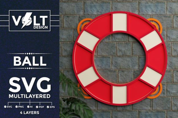 Mastering Dimensional Paper Art with the Summer Ball 3D Svg Multilayered Cut File