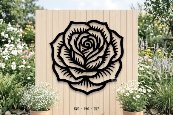 Mastering Rose SVG, DXF, Png, and Laser Cut Files for Flawless Crafts