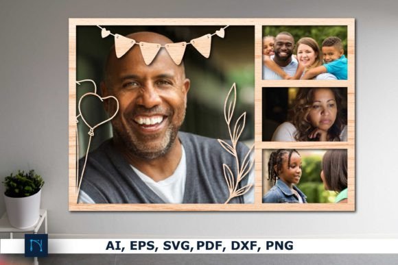 Strategic Design and Execution with the Laser Cut Family Photo Frame SVG
