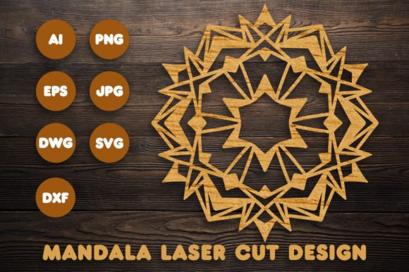 Transforming Digital Precision into Tangible Art with 3D Geometric Mandala SVG Files for Cricut
