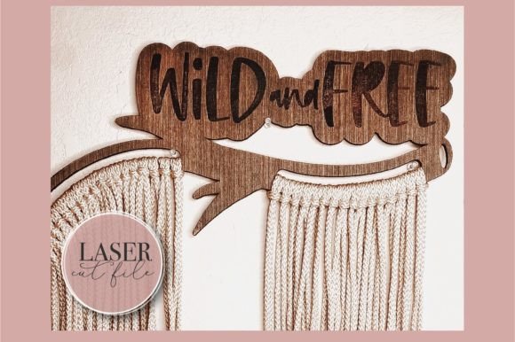 Wild and Free Macrame Laser SVG Guide